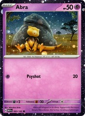 Abra - 063/165 - Cosmos Holo Promo